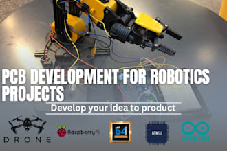make your pcb with arduino, esp and raspberry pi for uav and robotics projects