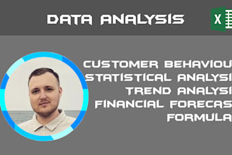 analyse your data to identify trends or review performance and financials