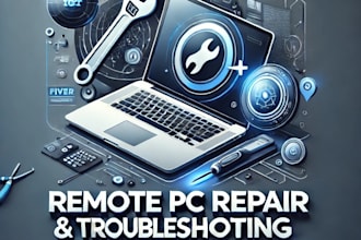repair, fix windows, mac, computer, laptop and pc optimization remotely