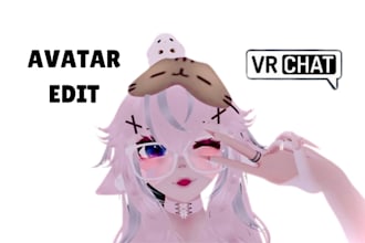 edit your vrchat avatar