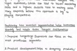 neatly handwrite your notes, assignments and documents