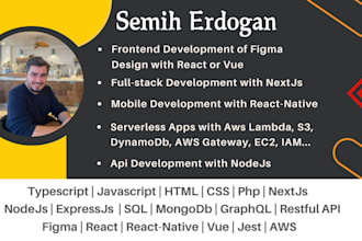 develop or optimize react native application