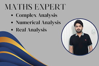 tutor you complex analysis numerical analysis real analysis