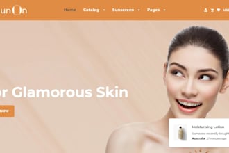 build highly profitable skincare shopify cosmetics store hair extension website