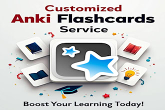 create custom anki flashcards for studying
