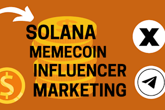 create a solana memecoin, design a memecoin website and logo, and list it on r