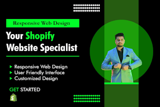 design and develop your shopify store with liquid js customization