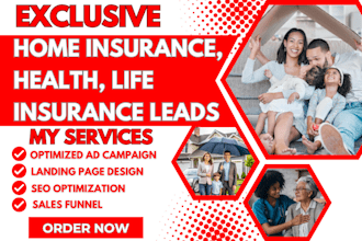 generate home insurance health insurance leads medicare life insurance leads