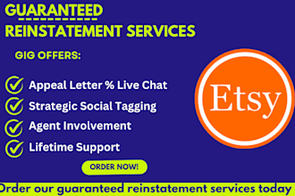 lift etsy suspension etsy reinstatement with appeal letter live chat etsy reopen