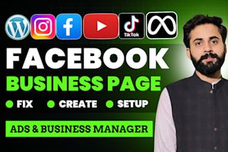 create impressive professional facebook business page setup