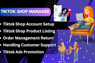 be your tiktok shop manager and optimize listing