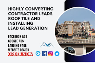 generate contractor leads house roofing electrical hvac repair painting website