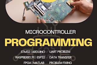 fix and program stm32, arduino, embedded systems, uart
