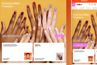 nail stylist nail salon shopify store, nail techs nail artist cosmetics store