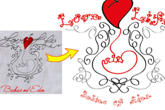 vectorize any picture or logo