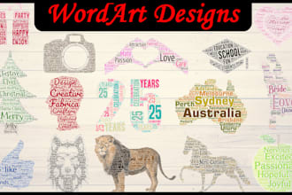 create word art designs