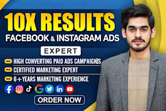 create and manage facebook ads, instagram ads, and paid ads campaigns