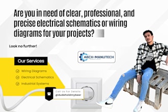 create electrical schematics and wiring diagrams for your projects