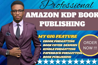 do amazon KDP book publishing, KDP book formatting, kdp cover design