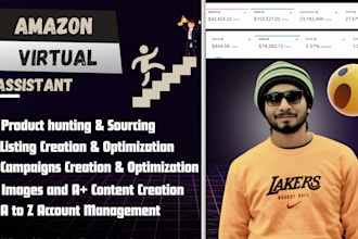 manage amazon brand and catalog as a specialist VA