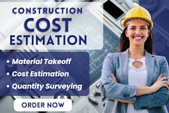 material take off, quantity takeoff, construction estimate and quantity surveyor