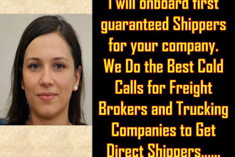 be your rock star USA freight broker cold caller