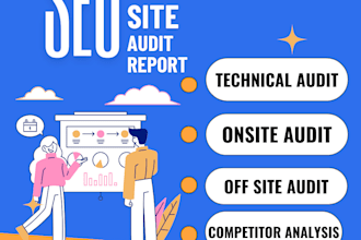 help SEO site audit report  for your wordpress site