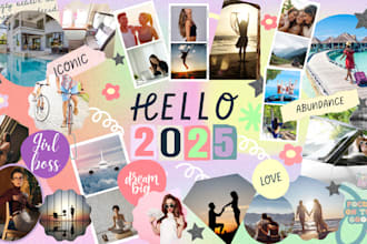 design and create your own customized vision board