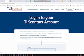 build bls appointment booking bot, tls, vfs appointment booking bot, USA visa