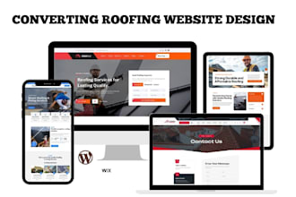 design highly converting roofing website construction website roofing leads