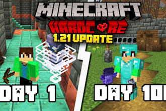 create a professional minecraft thumbnail for you