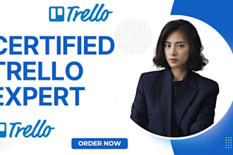 setup project management workflows tasks sales, automations, reminders on trello