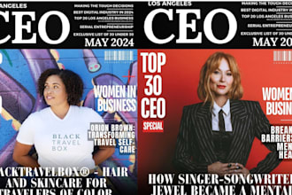 get you featured in CEO los angeles mag