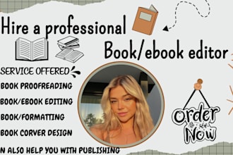 edit your fiction ebook, nonfiction ebook, book proofreading, book formatting