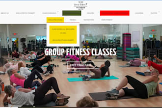 design coaching website for speaker, trainer, yoga fitness, executive consultant