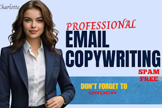 write spam free email copywriting sales copy newsletter cold email sales leads