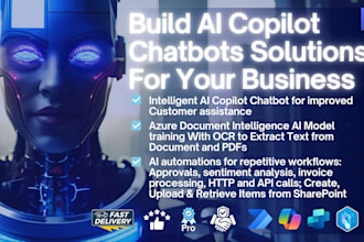 develop ai copilot chatbot agent for automated business service to whatsapp