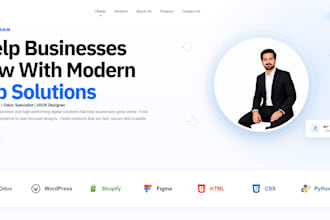 design a professional and responsive website