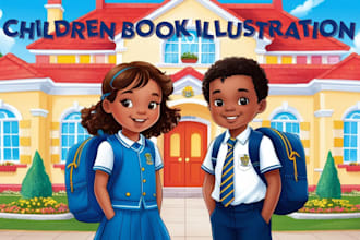 illustrate children story book illustration and children book illustrations
