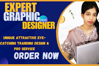be your skilled social media designer by  graphic design