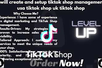 create and setup tiktok shop management usa tiktok shop uk tiktok shop