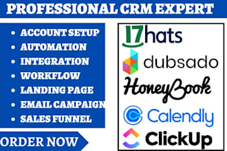do dubsado workflow 17hats honeybook  automation scheduling clickup lead capture