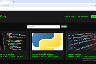build a fast and secure API using fastapi or django