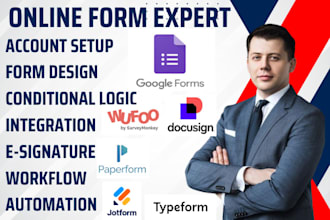 google form jotform typeform docusign paperform wufoo