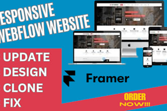 fix your webflow framer mobile responsive issue webflow website templates