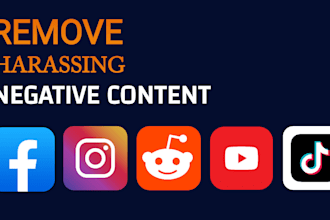 takedown delete and remove content reddit,tiktok,instagram,fb,yt under dmca