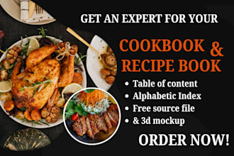 format write design amazing food recipes for recipe book and cookbook keto ebook