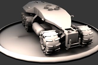 sculpt anything for 3d printing,model 3d toy car, organic 3d cnc model in zbrush