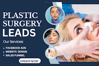 generate plastic surgery leads cosmetic surgery leads via facebook ads funnel