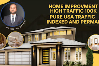 give you home decor, home improvement guest posts, high DR backlinks